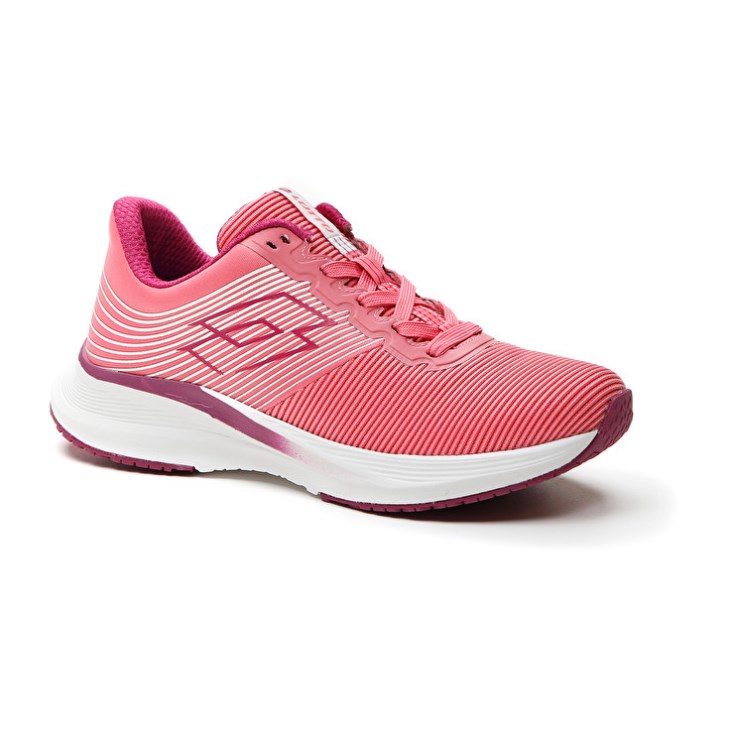 Zapatillas Running Lotto Speedevo 701 III W Mujer Rosas Moradas Blancas | PU597329S9