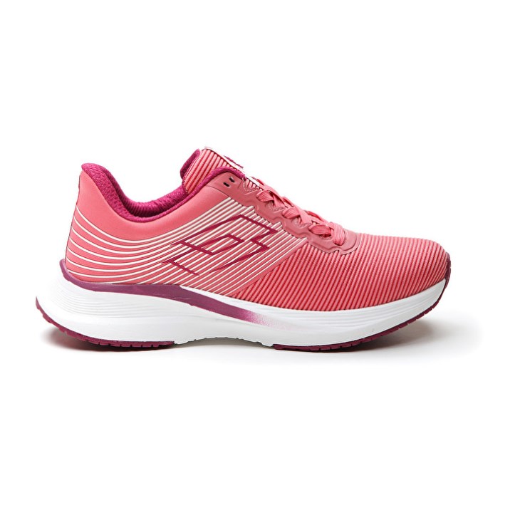 Zapatillas Running Lotto Speedevo 701 III W Mujer Rosas Moradas Blancas | PU597329S9
