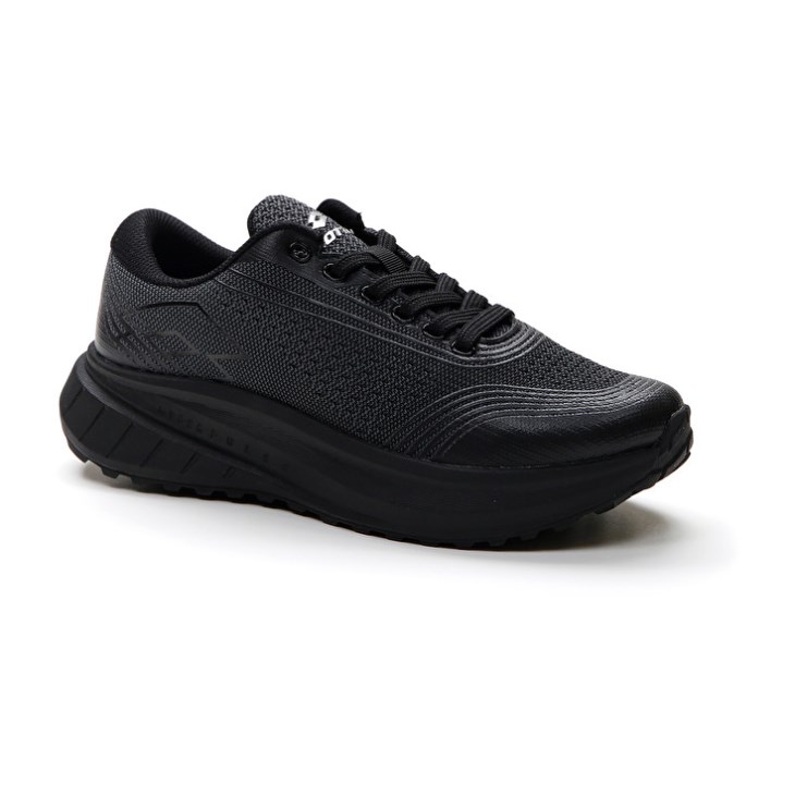 Zapatillas Running Lotto Speedride 400 W Mujer Negras Gris | ZZ200810X9
