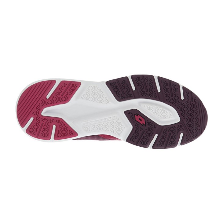 Zapatillas Running Lotto Speedride 600 Xii W Mujer Rojas Oscuro | SU679797M6