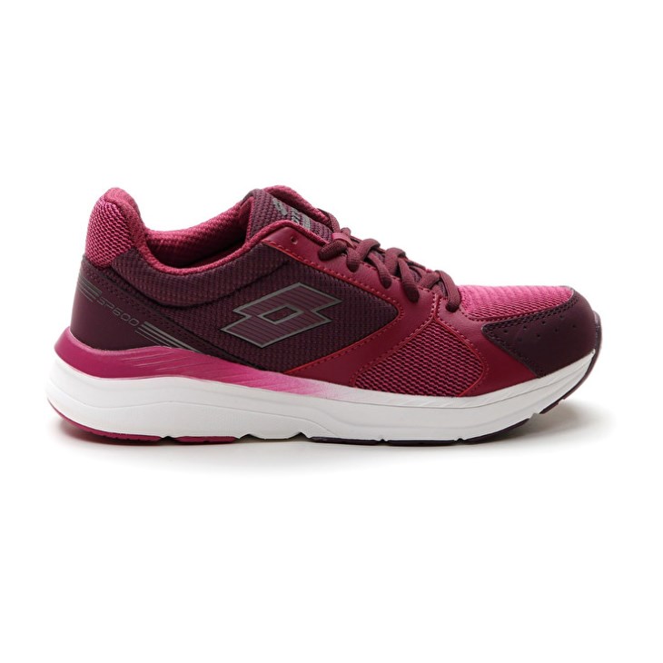 Zapatillas Running Lotto Speedride 600 Xii W Mujer Rojas Oscuro | SU679797M6