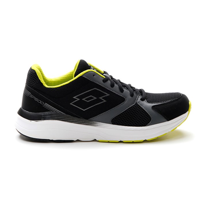 Zapatillas Running Lotto Speedride 600 Xiii Hombre Negras Gris | AK832283O9