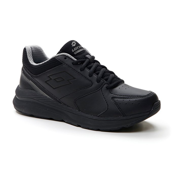 Zapatillas Running Lotto Speedride 609 Xii W Mujer Negras | QV451875G5