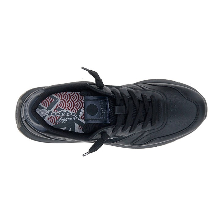 Zapatillas Running Lotto Tokyo Ginza Black Hombre Negras | VU303580H2