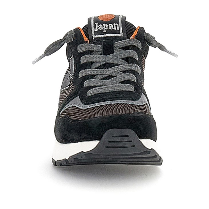 Zapatillas Running Lotto Tokyo Ginza Hombre Negras Marrones | PZ259075D5