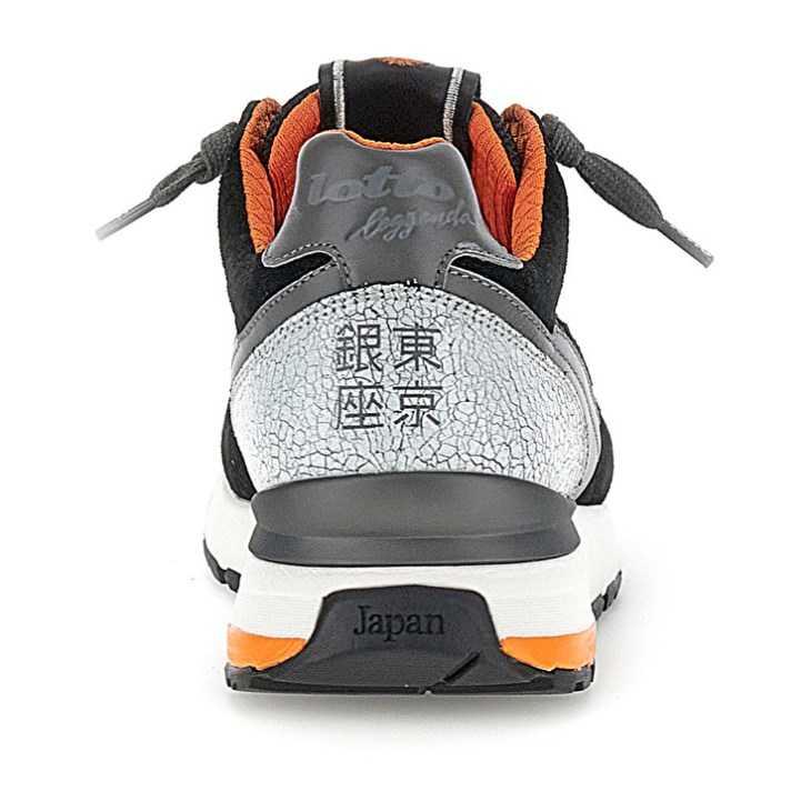 Zapatillas Running Lotto Tokyo Ginza Hombre Negras Marrones | PZ259075D5