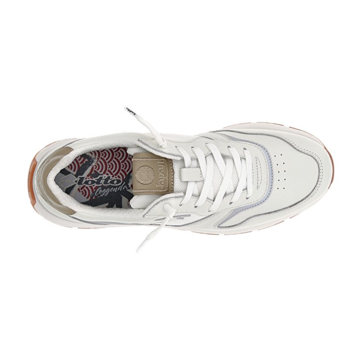 Zapatillas Running Lotto Tokyo Ginza White Hombre Blancas | ZQ935813Q6