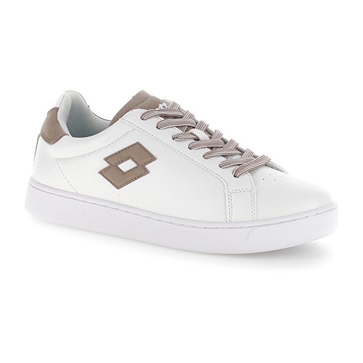 Zapatillas Tenis Lotto 1973 AMF Evo VII W Mujer Blancas Rosas | XS032573Z6