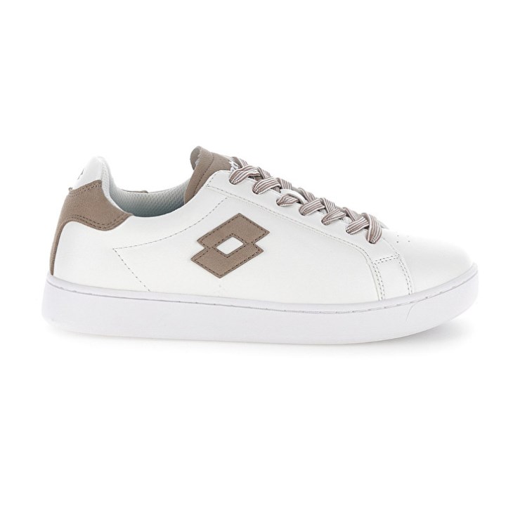 Zapatillas Tenis Lotto 1973 AMF Evo VII W Mujer Blancas Rosas | XS032573Z6