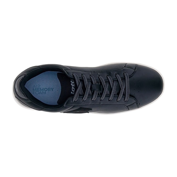 Zapatillas Tenis Lotto 1973 AMF Evo VII Hombre Negras | YL300670X4