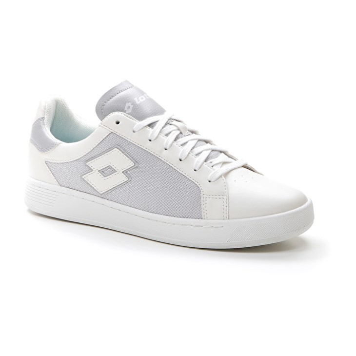 Zapatillas Tenis Lotto 1973 AMF Evo VI NET Hombre Blancas Gris | HK728442R3