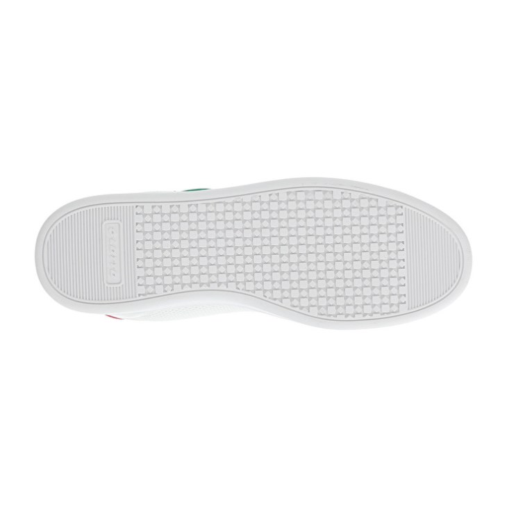 Zapatillas Tenis Lotto 1973 AMF NET Hombre Blancas Verde Rojas | XK766776D4