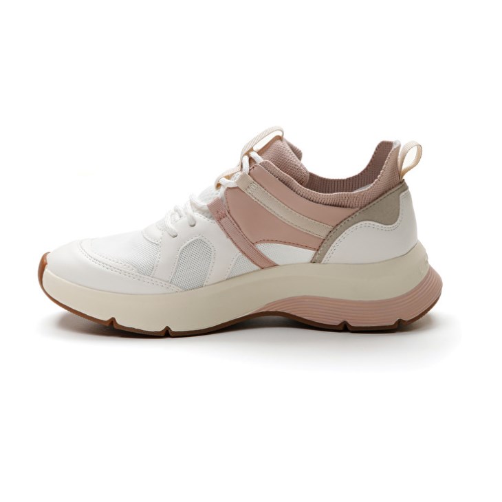 Zapatillas Tenis Lotto Antares 1 AMF W Mujer Blancas Rosas | AI379627Y6