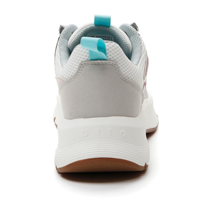 Zapatillas Tenis Lotto Antares AMF W Mujer Blancas Gris | MY803410W7