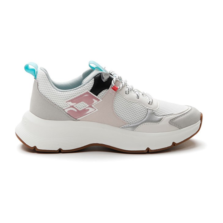Zapatillas Tenis Lotto Antares AMF W Mujer Blancas Gris | MY803410W7