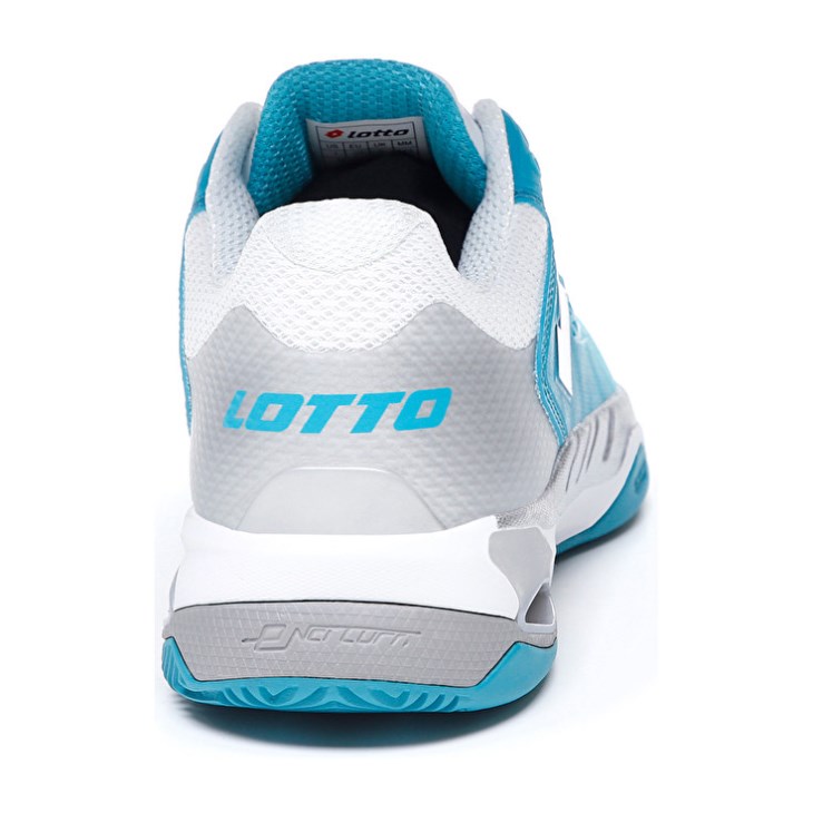 Zapatillas Tenis Lotto Mirage 100 CLY W Mujer Azules Blancas Plateadas | SQ921022S5