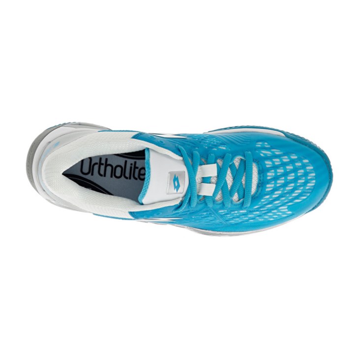 Zapatillas Tenis Lotto Mirage 100 CLY W Mujer Azules Blancas Plateadas | SQ921022S5