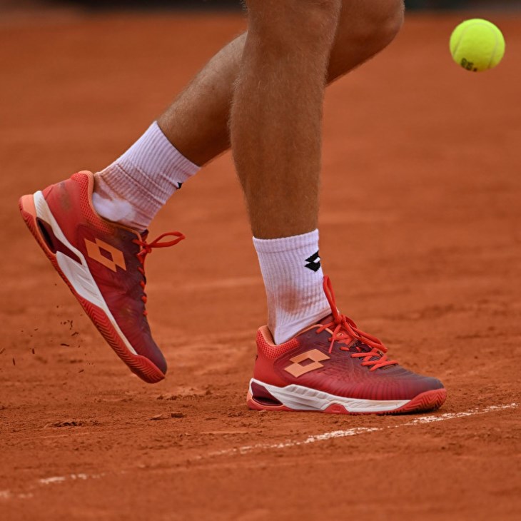 Zapatillas Tenis Lotto Mirage 100 II CLY Hombre Rojas Rojas | WY461126T3