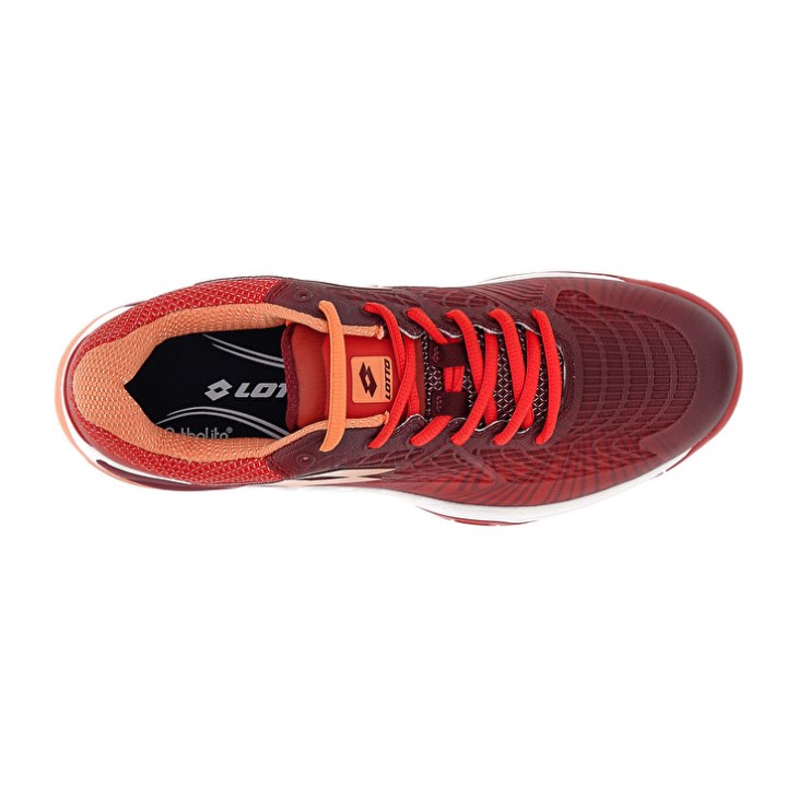 Zapatillas Tenis Lotto Mirage 100 II SPD Hombre Rojas Rojas | KY649584L3