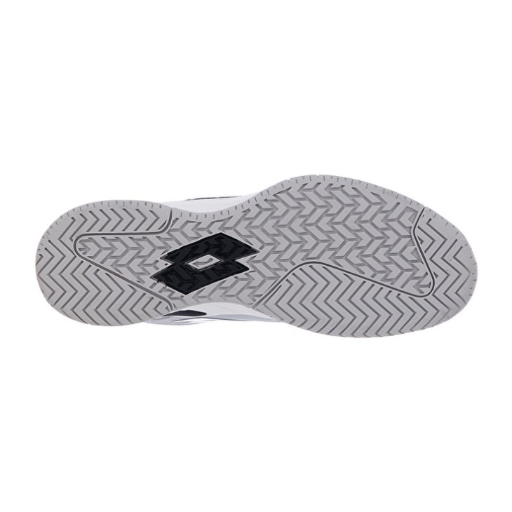 Zapatillas Tenis Lotto Mirage 100 SPD Hombre Blancas Negras Plateadas | TG981598Q5
