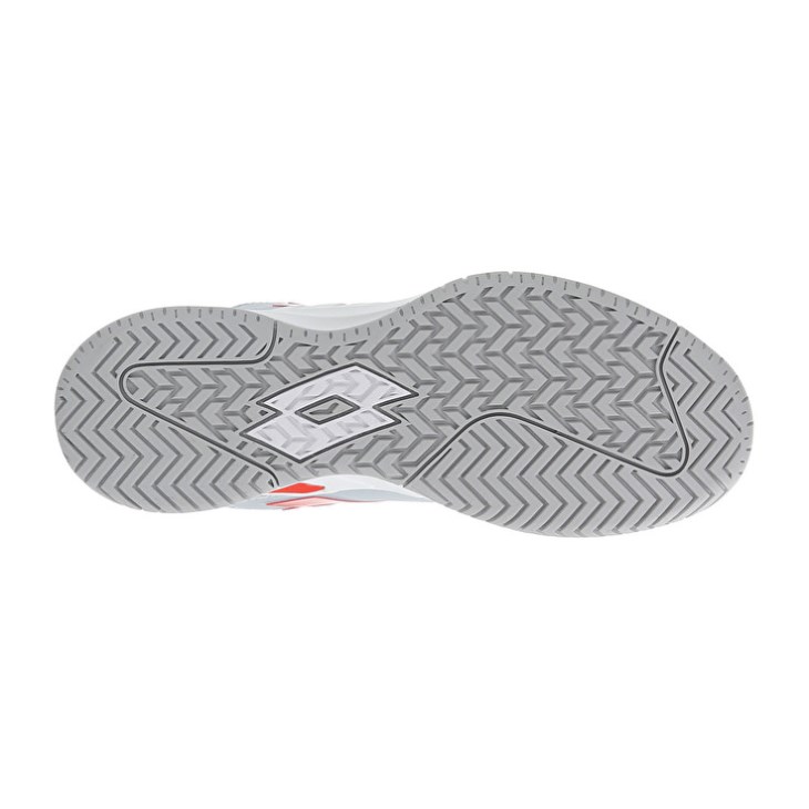 Zapatillas Tenis Lotto Mirage 100 SPD W Mujer Blancas Rojas | VO826432Y4