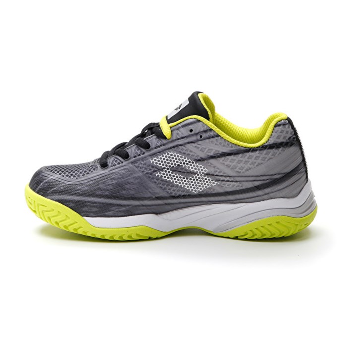Zapatillas Tenis Lotto Mirage 300 ALR JR Niños Negras Blancas Verde | VL195359A2
