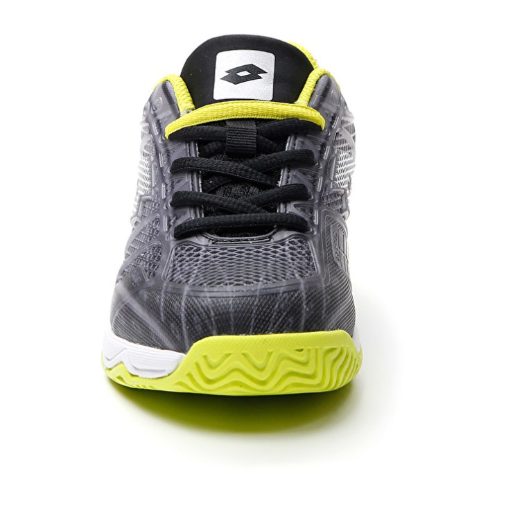 Zapatillas Tenis Lotto Mirage 300 ALR JR Niños Negras Blancas Verde | VL195359A2