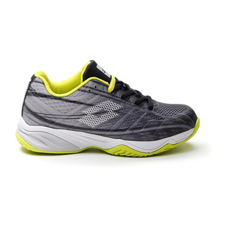Zapatillas Tenis Lotto Mirage 300 ALR JR Niños Negras Blancas Verde | VL195359A2