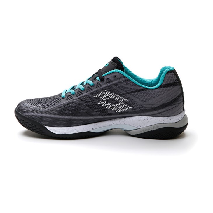 Zapatillas Tenis Lotto Mirage 300 CLY Hombre Negras Blancas Verde | RU027362M5