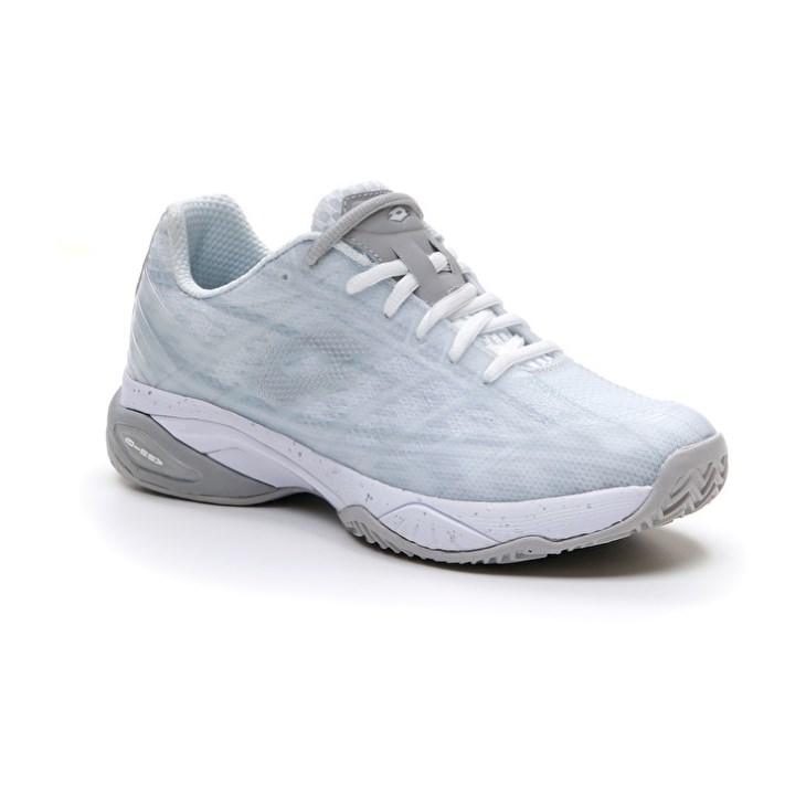 Zapatillas Tenis Lotto Mirage 300 CLY W Mujer Blancas Plateadas | UR114861U5