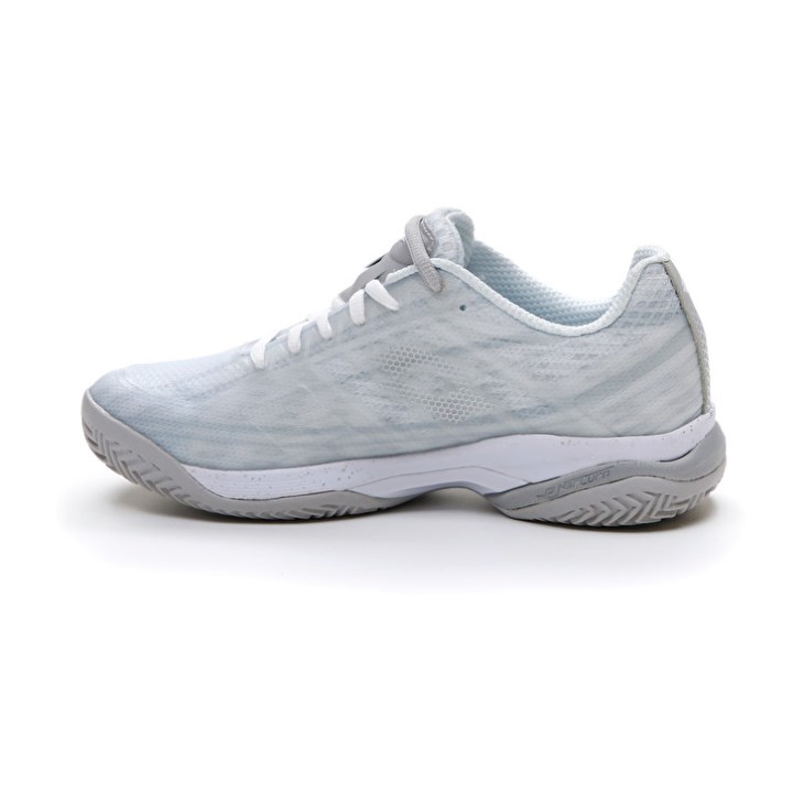 Zapatillas Tenis Lotto Mirage 300 CLY W Mujer Blancas Plateadas | UR114861U5