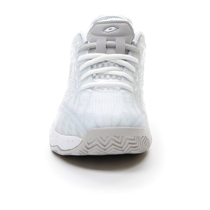 Zapatillas Tenis Lotto Mirage 300 CLY W Mujer Blancas Plateadas | UR114861U5