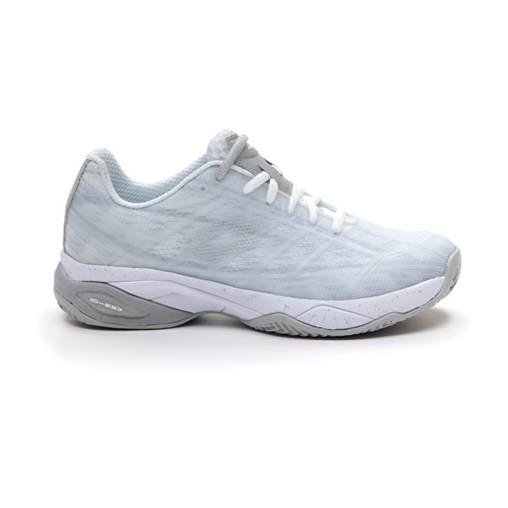 Zapatillas Tenis Lotto Mirage 300 CLY W Mujer Blancas Plateadas | UR114861U5