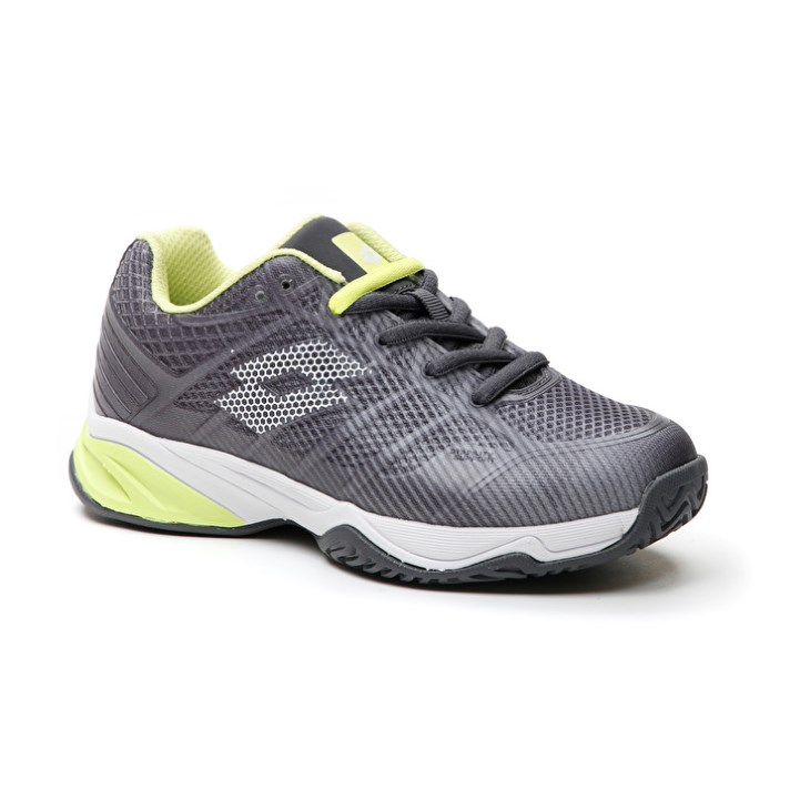 Zapatillas Tenis Lotto Mirage 300 III ALR JR Niños Gris Oscuro Blancas Verde | OA457855W9