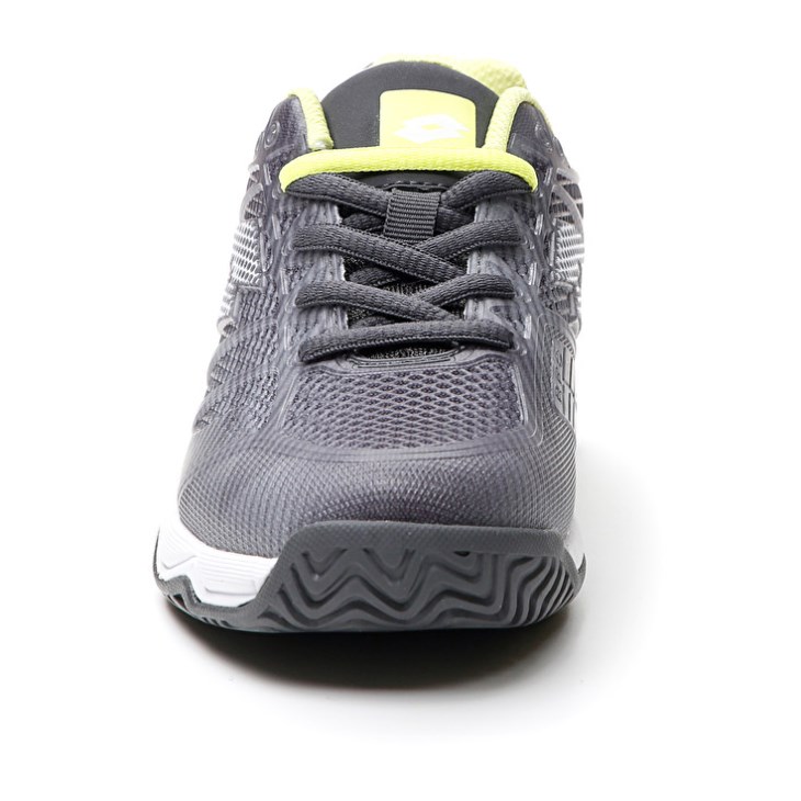 Zapatillas Tenis Lotto Mirage 300 III ALR JR Niños Gris Oscuro Blancas Verde | OA457855W9