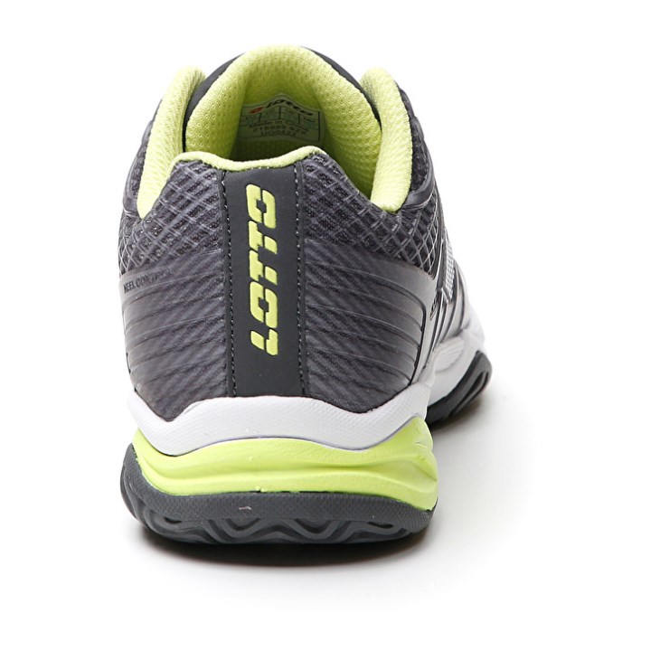 Zapatillas Tenis Lotto Mirage 300 III ALR JR Niños Gris Oscuro Blancas Verde | OA457855W9