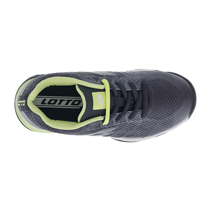 Zapatillas Tenis Lotto Mirage 300 III ALR JR Niños Gris Oscuro Blancas Verde | OA457855W9
