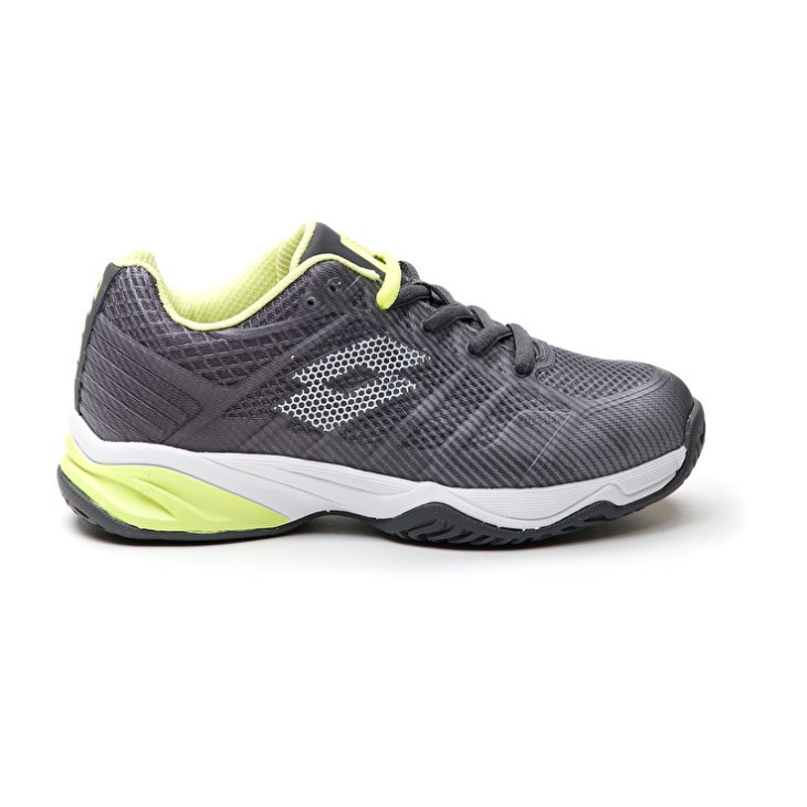 Zapatillas Tenis Lotto Mirage 300 III ALR JR Niños Gris Oscuro Blancas Verde | OA457855W9