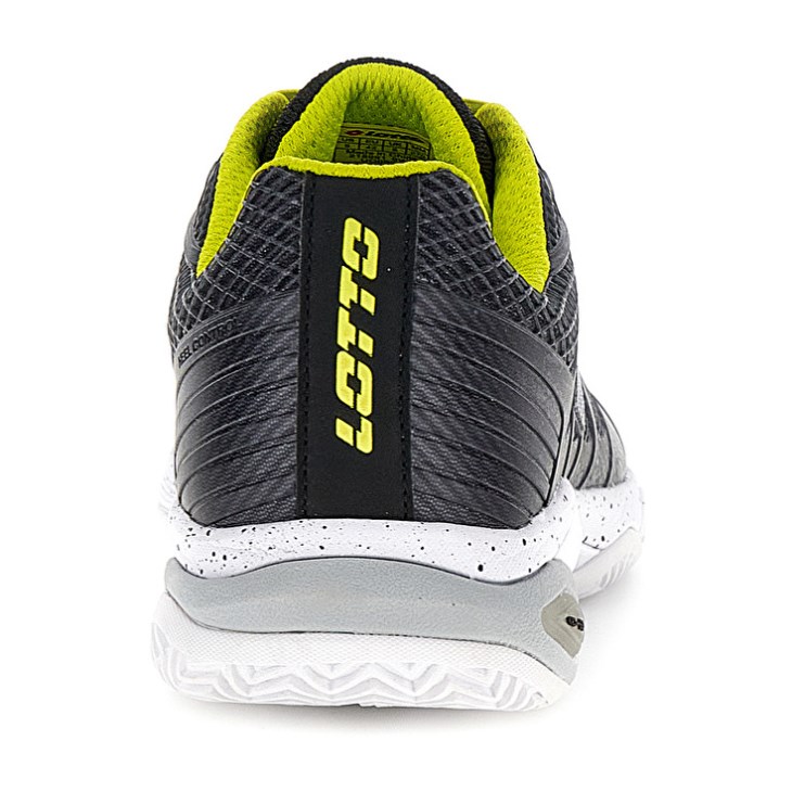 Zapatillas Tenis Lotto Mirage 300 III CLY Hombre Negras Blancas Verde | NE275327A9