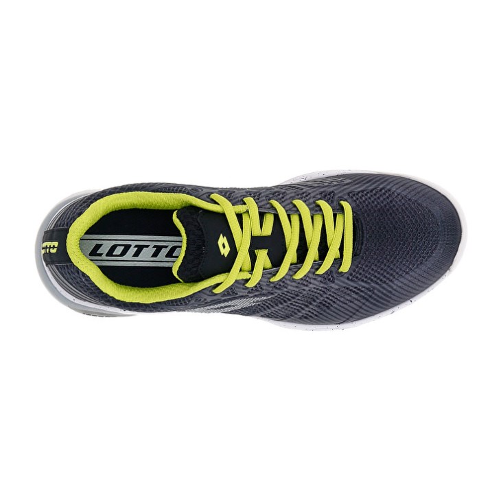 Zapatillas Tenis Lotto Mirage 300 III CLY Hombre Negras Blancas Verde | NE275327A9