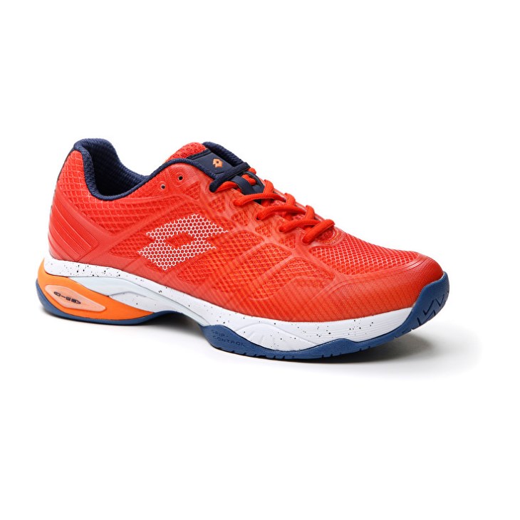 Zapatillas Tenis Lotto Mirage 300 III SPD Hombre Naranjas Blancas | HL892289O3
