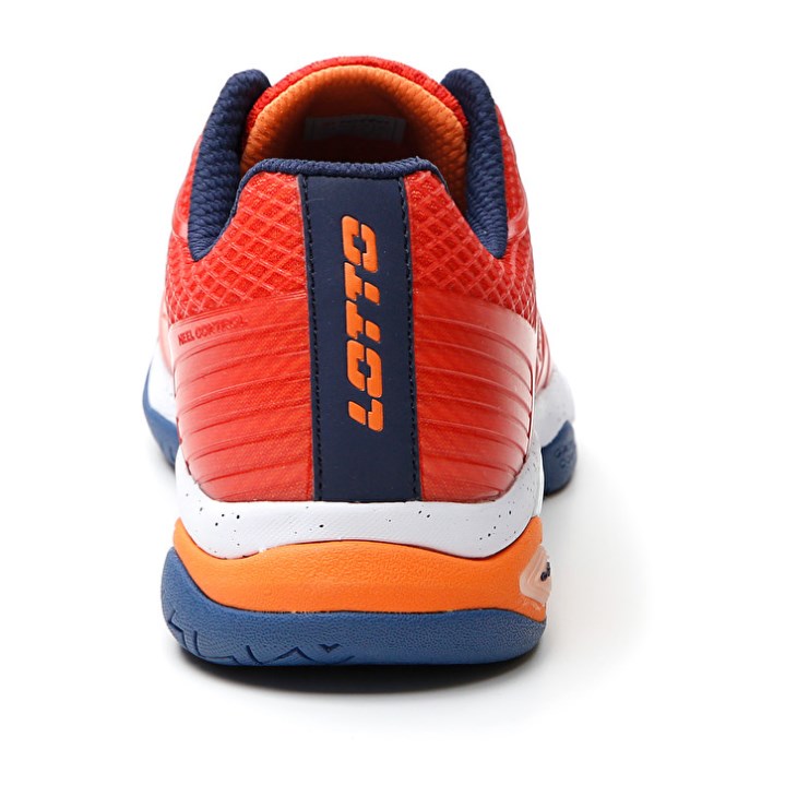 Zapatillas Tenis Lotto Mirage 300 III SPD Hombre Naranjas Blancas | HL892289O3