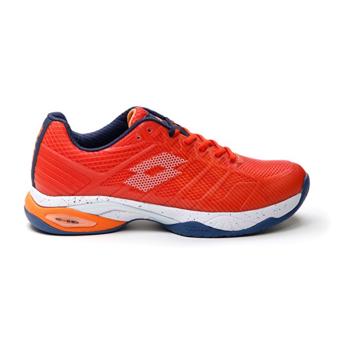 Zapatillas Tenis Lotto Mirage 300 III SPD Hombre Naranjas Blancas | HL892289O3
