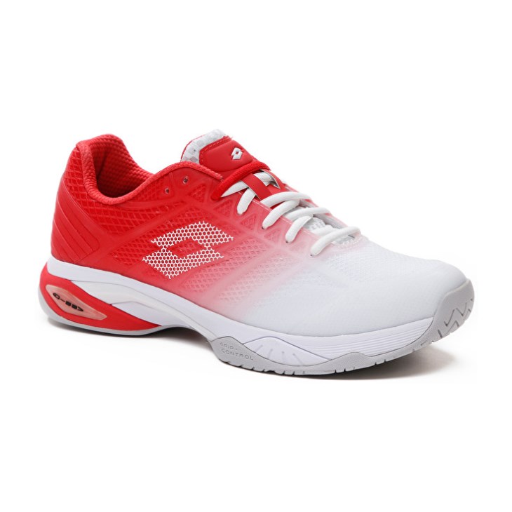 Zapatillas Tenis Lotto Mirage 300 II SPD Hombre Rojas Blancas | CK370197M8