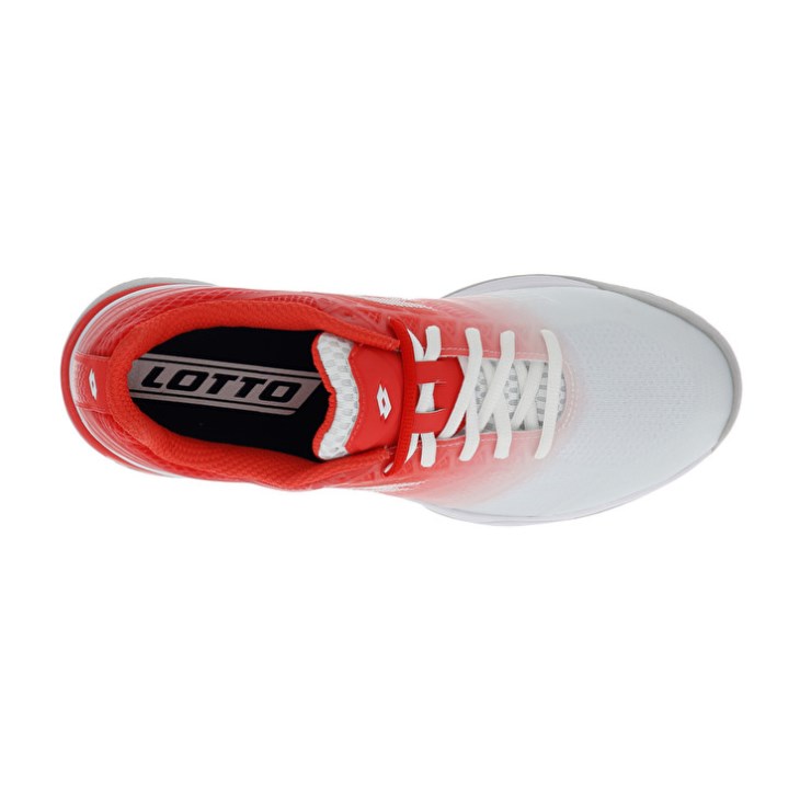Zapatillas Tenis Lotto Mirage 300 II SPD Hombre Rojas Blancas | CK370197M8