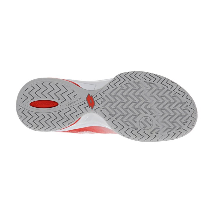 Zapatillas Tenis Lotto Mirage 300 II SPD Hombre Rojas Blancas | CK370197M8
