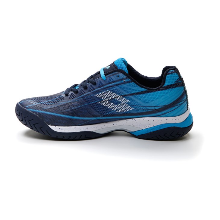 Zapatillas Tenis Lotto Mirage 300 SPD Hombre Azul Marino Azules Blancas Azules | JE087018D7