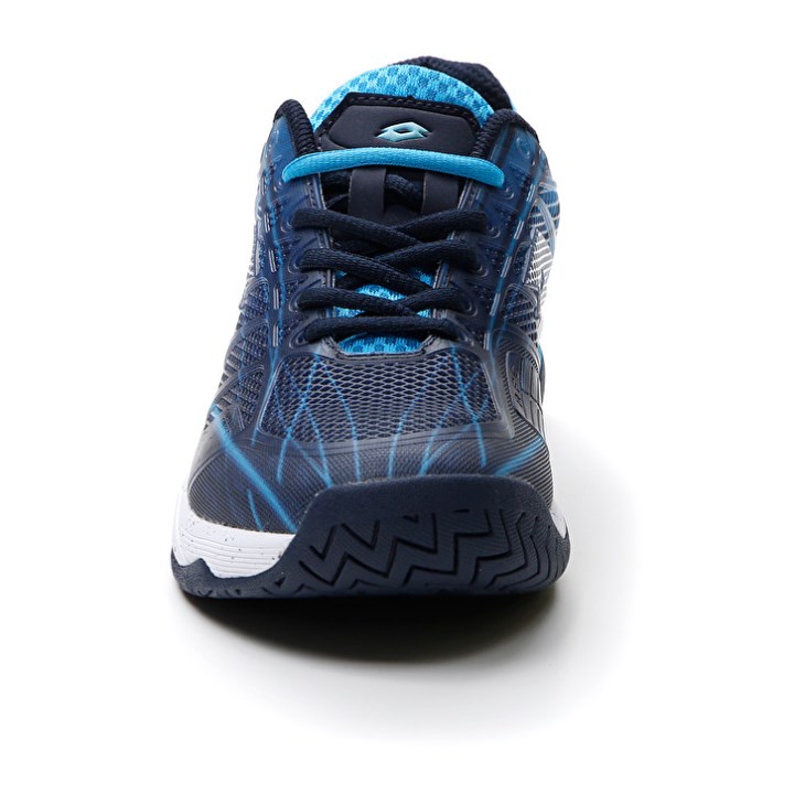 Zapatillas Tenis Lotto Mirage 300 SPD Hombre Azul Marino Azules Blancas Azules | JE087018D7