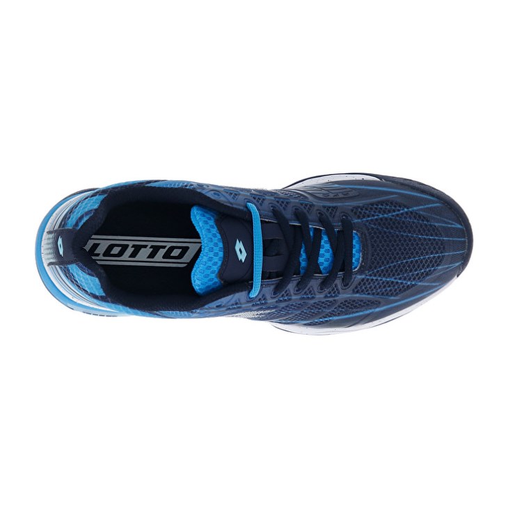 Zapatillas Tenis Lotto Mirage 300 SPD Hombre Azul Marino Azules Blancas Azules | JE087018D7