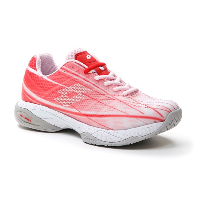 Zapatillas Tenis Lotto Mirage 300 SPD W Mujer Rosas Blancas Rojas | FJ482028S3